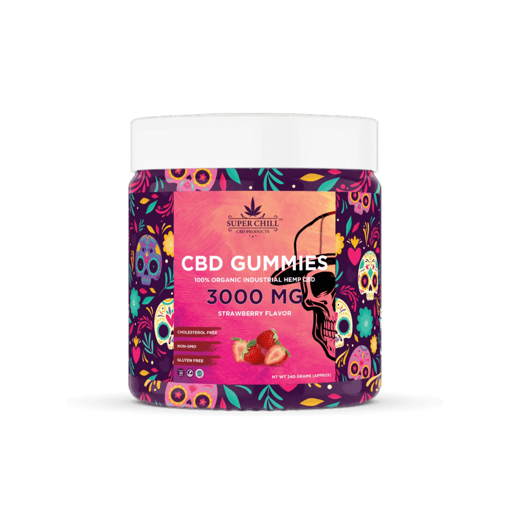Buy CBD Gummies Jar 3000MG | Superchill Wholesale