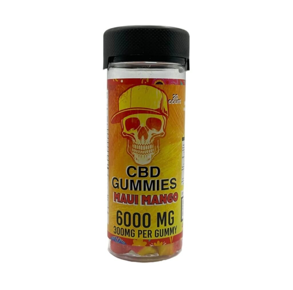 Buy CBD Gummies 6000mg Maui Mango | Superchill Wholesale