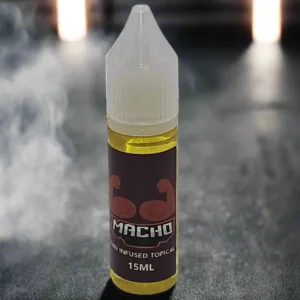 Macho CBD Vape Juice - 15 ML - CBD Infused Topical - Made in USA