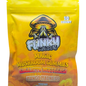 Funky Monkey Shroom Gummies Amanita Muscaria 5,000MG