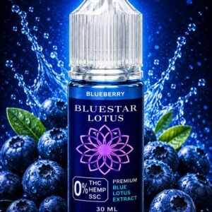 BLUESTAR LOTUS - Premium THC-Free Vape Juice 30ML 100% Compliant