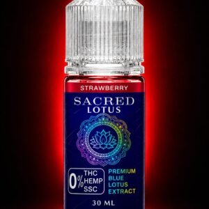 SACRED LOTUS - Premium THC-Free Vape Juice 30ML 100% Compliant
