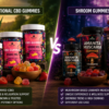 Shroom Gummies vs CBD Gummies