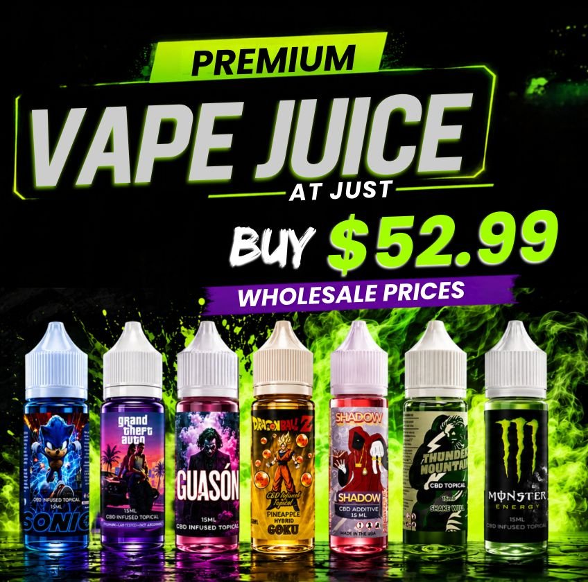 Premium Vape Juice Wholesale Prices
